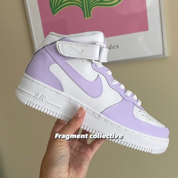 Nike Air Force Lilac Custom